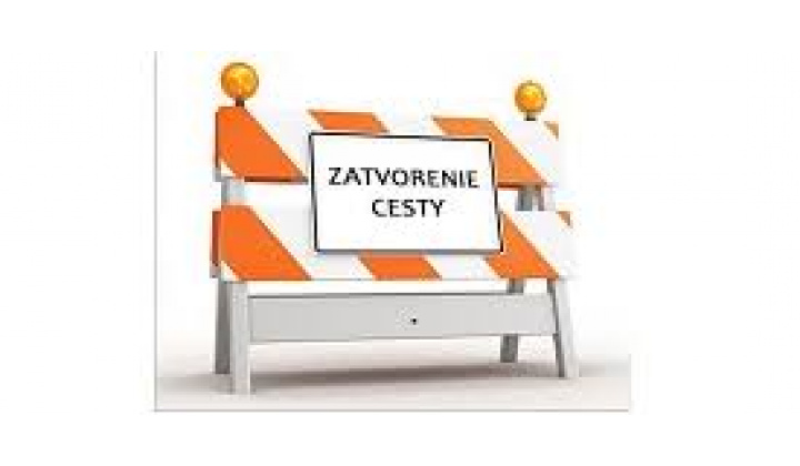 Uzatvorenie cesty z dôvodu rekonštrukcie